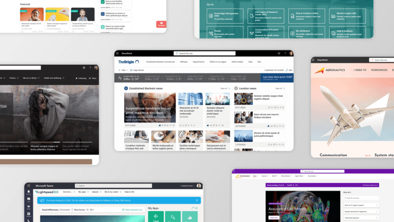 SharePoint intranet examples and templates for 2026