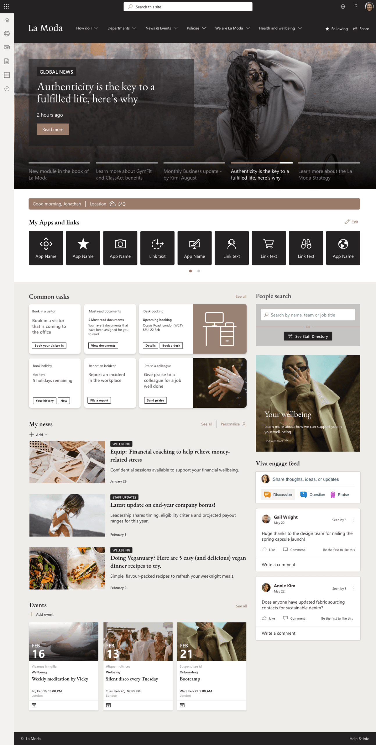 SharePoint designs gallery
