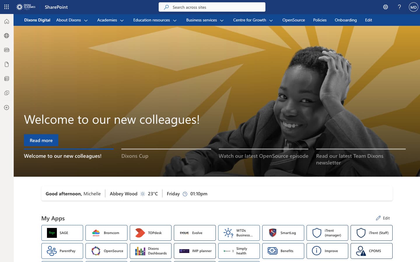 Lightspeed365 revolutionises staff communication at Dixons Academies Trust